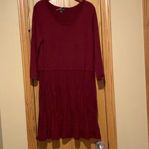 AB Studio sweater knit dress size XL